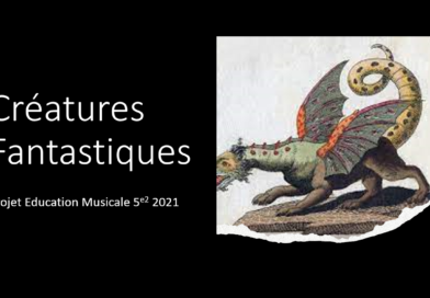 Musical project : Fantastic creatures
